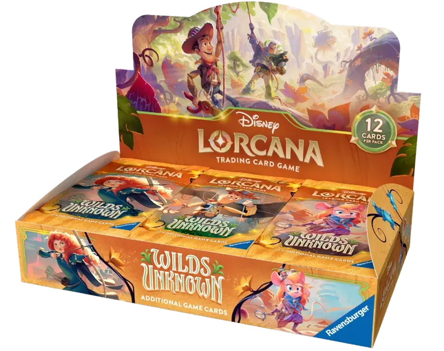 Disney Lorcana - Wilds Unknown (Set 12) - Booster Box (Inglés)