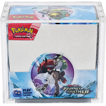 Estuche expositor de acrílico para Pokemon Booster Box (tapa magnética)