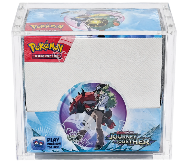 Acrílico Display Case - Pokemon Booster Box (Tapa Magnética)