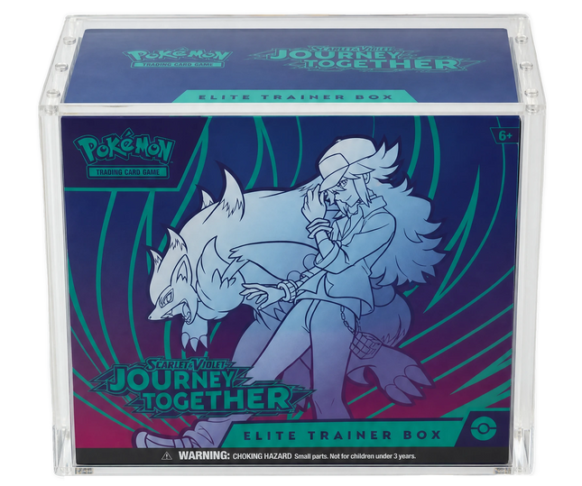 Acrílico Display Case - Pokemon Elite Trainer Box (Tapa Magnética)