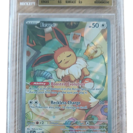 Pokemon TCG - Eevee SVP 173 - Prismatic Evolutions ETB Promo - BGS 9.5 Gem Mint (Inglés)