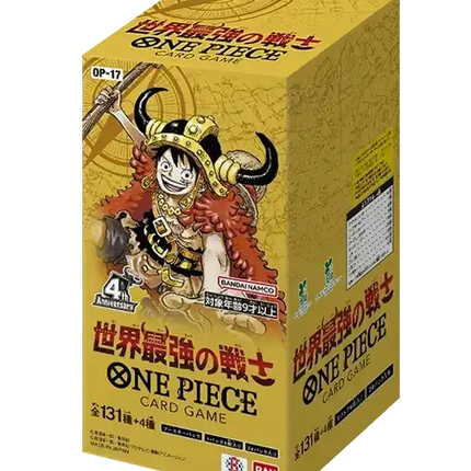 One Piece Card Game - The World's Strongest Warriors (OP-17) - Booster Box (Japonés)