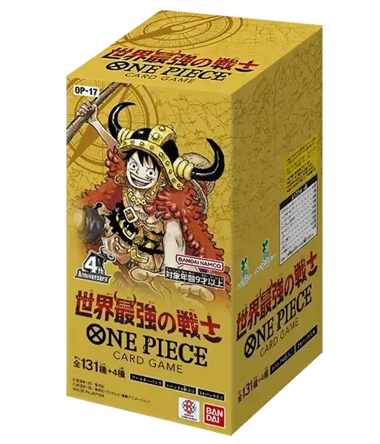 One Piece Card Game - The World's Strongest Warriors (OP-17) - Booster Box (Japonés)
