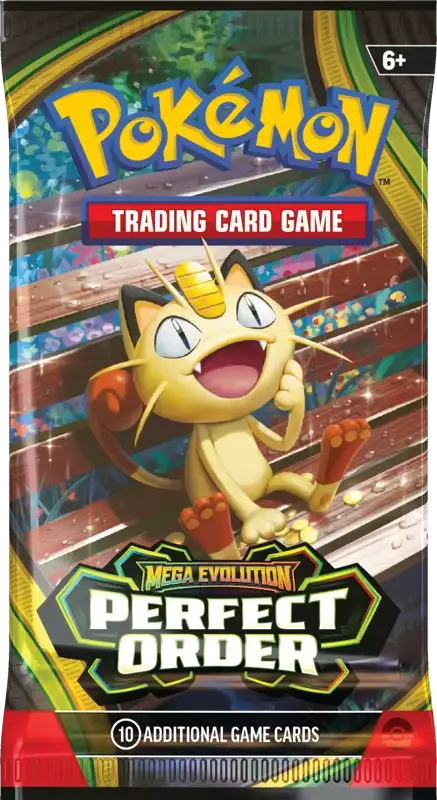 Pokemon TCG - Mega Evolution - Perfect Order (ME3) - Booster Pack (Inglés)