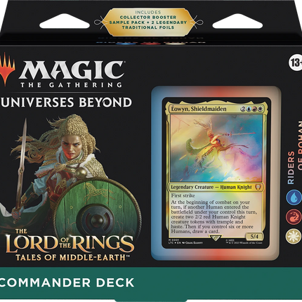 Magic: The Gathering - The Lord of the Rings: Tales of Middle-earth - Riders of Rohan Commander Deck (Inglés)