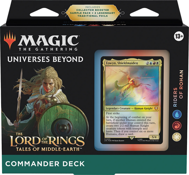 Magic: The Gathering - The Lord of the Rings: Tales of Middle-earth - Riders of Rohan Commander Deck (Inglés)