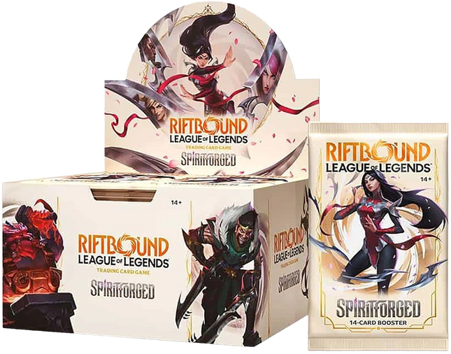 Riftbound: League of Legends TCG - Spiritforged (SPF) - Booster Box (Inglés)